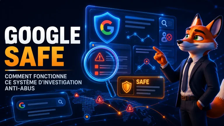 Un article de blog qui traite le sujet de Google SAFE, sont effet sur le court terme, et la réaction des internautes à ce sujet